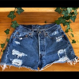 Vintage Levi’s 501 High Rise Shorts